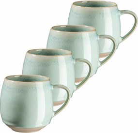 Mäser 4 db-os csészés készlet AQUATA – 355 ml, zöld, 355 ml