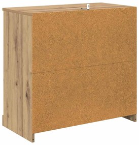 Oldalszekrények 2 pcs Artisan tölgy 70 x 35,5 x 67,5 cm Faanyag