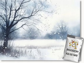 Fotótapéta Flizelina Tájkép Kilátás Tél Hó Hófúvás Fagy 400x280 ragasztó