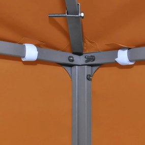 narancssárga csere pavilon ponyvatető 310 g/m² 3 x 3 m
