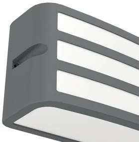 Eglo 900811 -Kültéri fali lámpa CAMARDA 1xE27/40W/230V antracit IP54