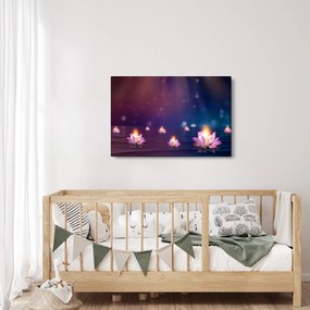 Kép - varázslatos vízililiom (90x60 cm)