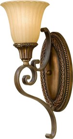 Feiss klasszikus fali lámpa kelham hall barna krém arany elsfe-kelham-hall1
