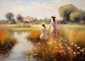 Poszter 70x50cm Vidéki kombináció