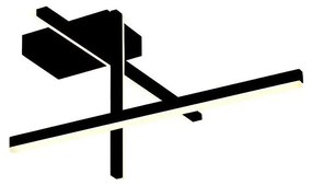 Zambelis 22025 - LED Dimmelhető felületre szerelhető csillár LED/25W/230V fekete