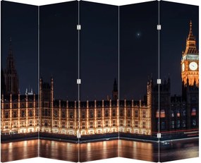 Paraván - Big Ben Londonban (210x170 cm)