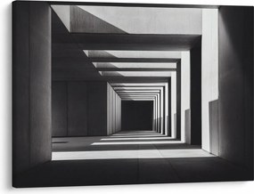 Kép - Négyzet alakú alagút (70x50 cm)