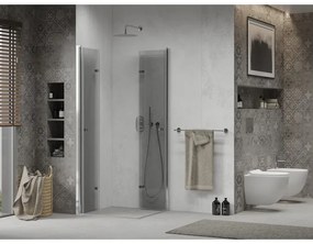 Mexen Lima Duo zuhanykabin 70 x 70 cm, 6 mm-es üveg, átlátszó üveg / króm profil, 856-070-070-02-00