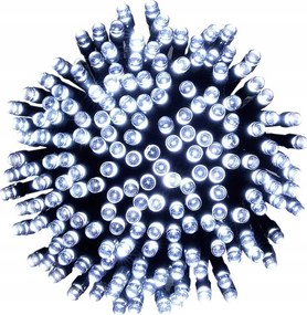 Karácsonyfa fényfüzér 100 Led Hideg Fehér