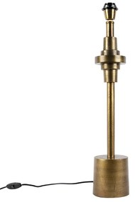 Art Deco asztali lámpa bronz árnyékoló nélkül - Diverso