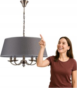 Zanobi függőlámpa PND-43272-5A Italux