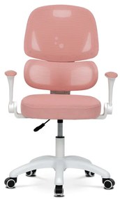 Gyerek Forgószék, Magasságállítás, Rózsaszín Hálós. KA-K1063 PINK