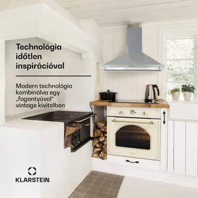 Klarstein Montblanc 90, páraelszívó, 610 m³/ó, 165 W, 2 x 1,5 W, LED, díszléc