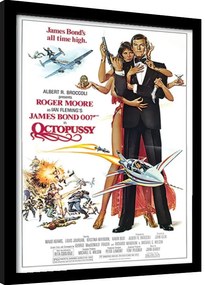 Keretezett poszter James Bond - Octopussy