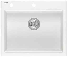 gránit mosogató KURT 110 WORKSTATION White