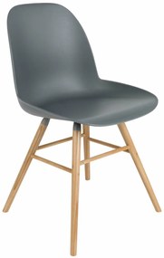 Albert kuip design szék, sötétszürke