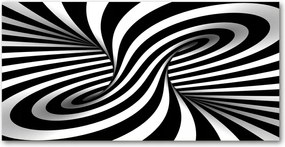 Fotó-kép edzett üveg Absztrakt örvény 140x70