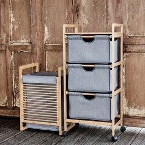 Wenko BAHARI mobil polc fiókokkal