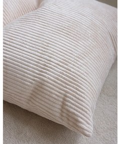 Krémszínű kordbársony gyerek babzsákfotel Big Lounger – Wigiwama