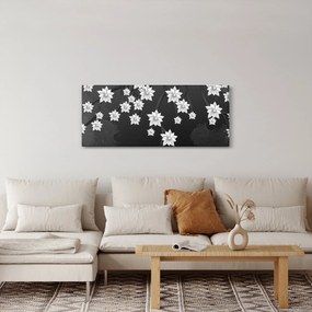 Kép - virágok az ágakon (120x50 cm)