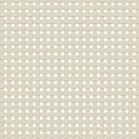 SENJA fehér rattanhatású tömör fenyő tévészekrény 112x40x80 cm