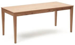 Bővíthető étkezőasztal hosszabbító asztallappal tölgyfa dekorral 80x120 cm Yain – Kave Home