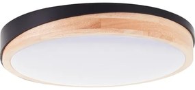 Brilliant - LED Dimmelhető mennyezeti lámpa BAARLO LED/24W/230V átm. 35 cm fekete