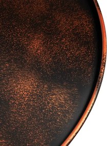BRILAGI - Kábeles függeszték FORGE 1xE27/60W/230V, átm. 36 cm, patina/réz