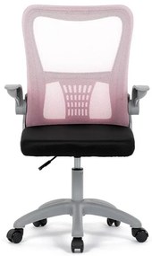 Gyerek szék, magasságában állítható, rózsaszín hálós, KA-K2008 PINK