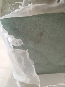 AKCIÓ U alakú kinyitható kanapé VENORIA 285x146 cm, világoszöld + 2 párna INGYEN II. minőség