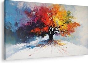 Kép - Színes fa (90x60 cm)