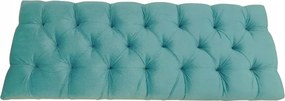 Steppelt kárpitozott ülőpárna 105x40cm H10cm türkizkék