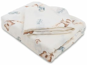 Matex Pillangók muszlin ágyneműhuzat, 140 x 200 cm, 70 x 90 cm