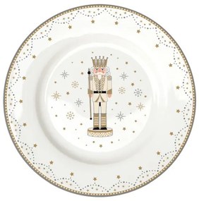 Diótörő karácsonyi porcelán desszertes tányér Royal Nutcracker