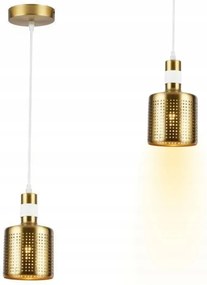 Elegáns Arany Mennyezeti Lámpa Lógó Csillár Fém Modern E27