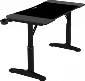 NERO karbon gamer asztal 160 × 60 cm