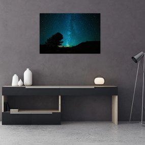 Egy éjszakai égbolt csillagokkal (90x60 cm)