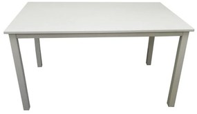 Étkezőasztal, fehér, 110x70 cm, ASTRO NEW