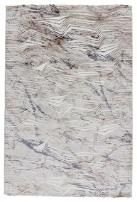 Modern szőnyeg bézs barna kék NADIM 200x300 gépi modern szőnyeg nappaliba