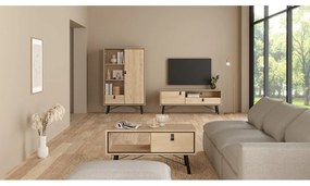 Natúr színű dohányzóasztal 48x102 cm Ry – Tvilum