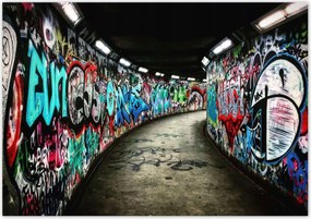 Poszterek 100x70 Graffiti Utcaművészet
