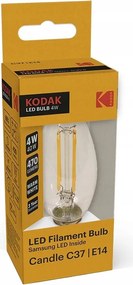 Kodak 30419162 Led Izzó C37/E14 Gyertya 4/40