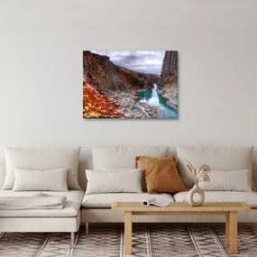 Kép - Studlagil kanyon (70x50 cm)