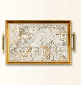 Üveg tálca, 38×24 cm – TPEA9879
