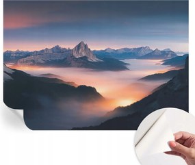 Dekoratív öntapadós fotótapéta Hálószobába Felkelő nap 312x219