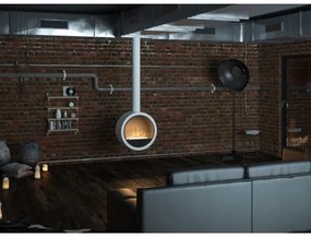 InFire - Függő BIO kandalló á. 70 cm 3kW fehér