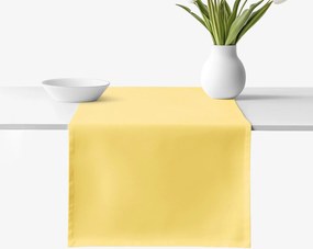 Goldea pamut asztali futó - sárga 50x160 cm