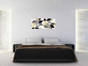 Kép - Geometriai formák N⁰1 (120x50 cm)
