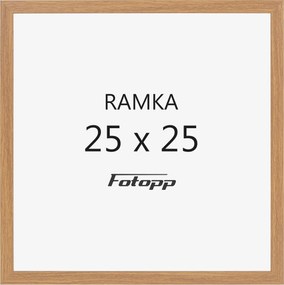 Négyzet alakú képkeret Barna 25x25 négyzet