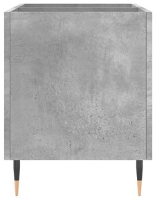 betonszürke szerelt fa hanglemezszekrény 74,5x38x48 cm